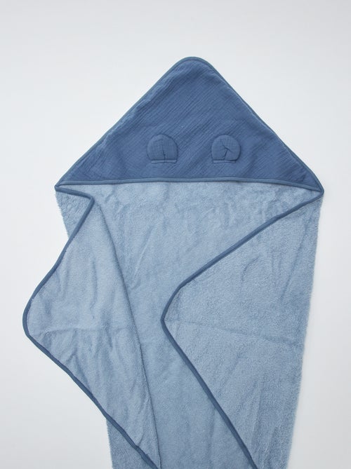 Cape de bain en gaze de coton - Kiabi