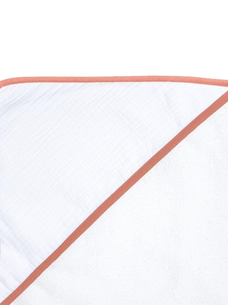 Cape de bain en gaze de coton, Jeanne SEVIRA KIDS Blanc - Kiabi