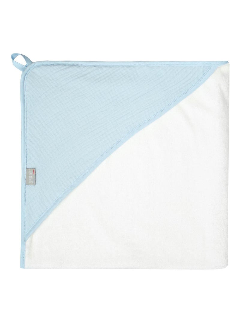 Cape de bain en gaze de coton, Jeanne SEVIRA KIDS Bleu - Kiabi