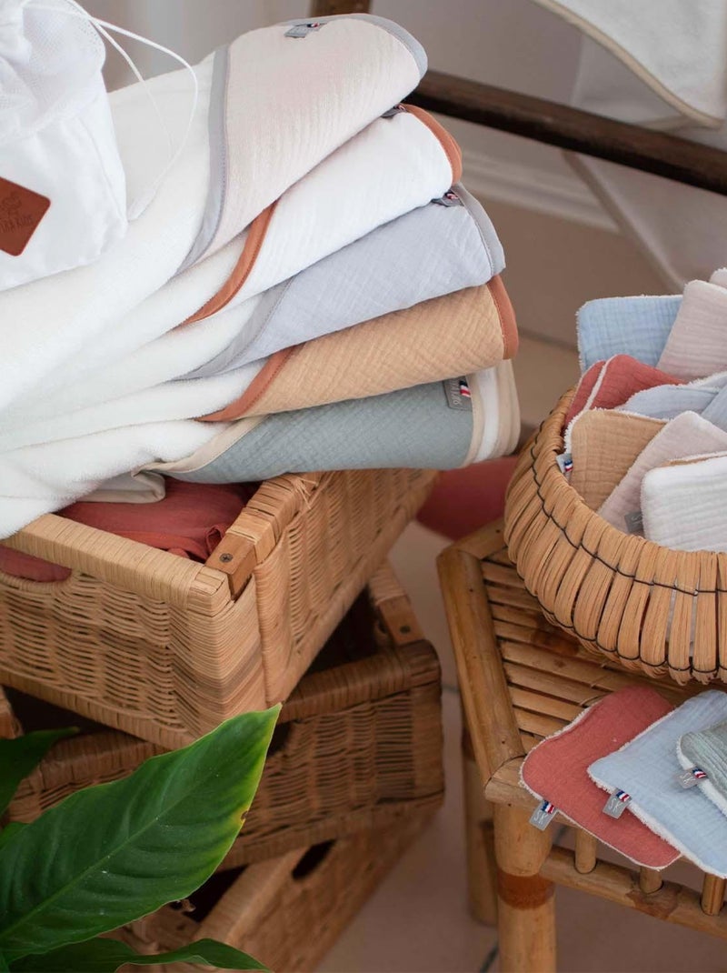 Cape de bain en gaze de coton, Jeanne SEVIRA KIDS Marron - Kiabi