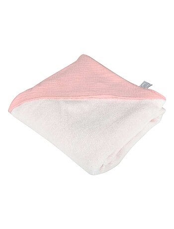 Cape de bain en gaze de coton