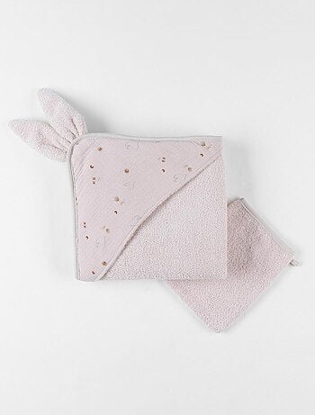 Cape de bain, éponge - Moka Noukie's