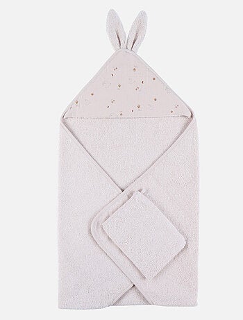 Cape de bain, éponge - Moka Noukie's