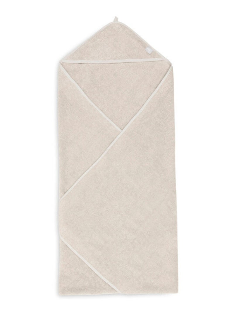 Cape de bain éponge en coton Jollein Beige - Kiabi
