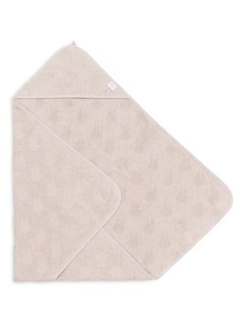 Cape de bain Eponge Miffy Jacquard en coton Jollein Beige - Kiabi