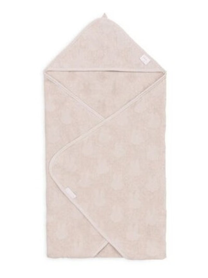 Cape de bain Eponge Miffy Jacquard en coton Jollein Beige - Kiabi