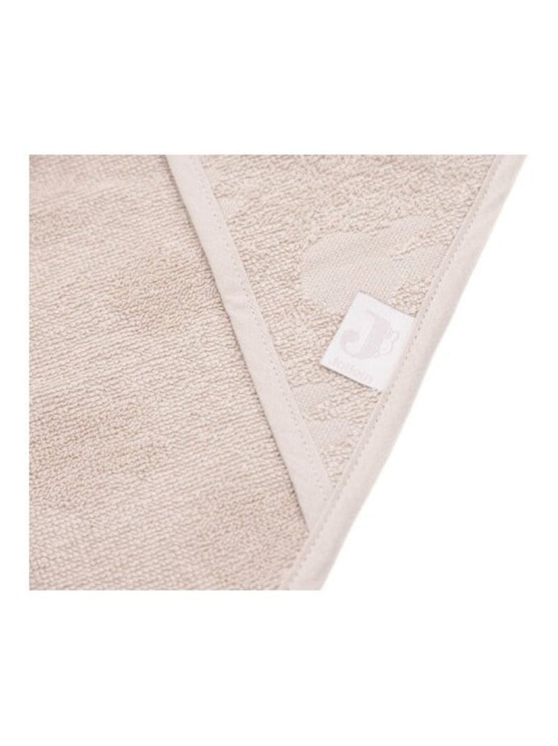 Cape de bain Eponge Miffy Jacquard en coton Jollein Beige - Kiabi