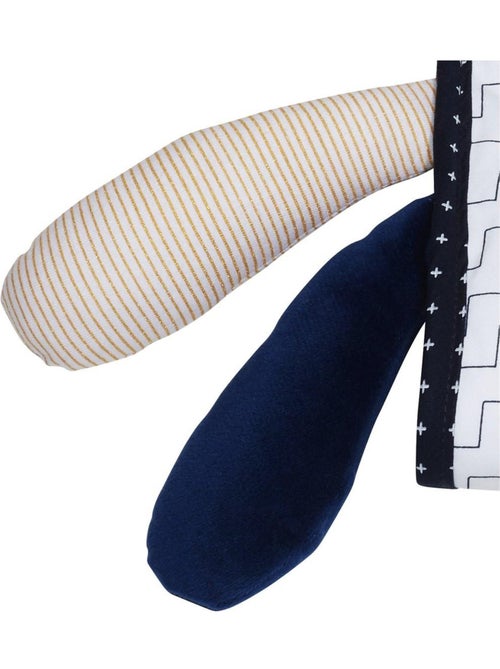 Cape de Bain et Gant 75x75cm en coton blanc - SAUTHON - Kiabi