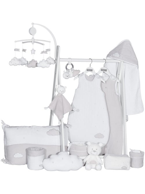 Cape de bain et gant en coton - SAUTHON - Kiabi