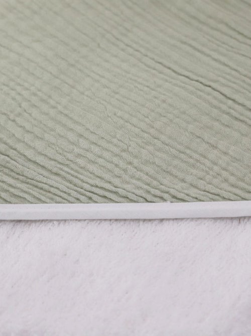 Cape de bain et gant en gaze de coton GAZOU - Kiabi