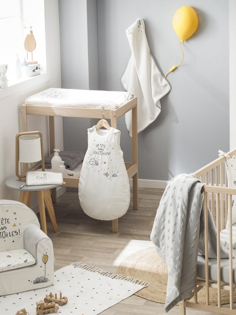 Cape de bain Etoile Filante 70x70 cm Blanc - Kiabi