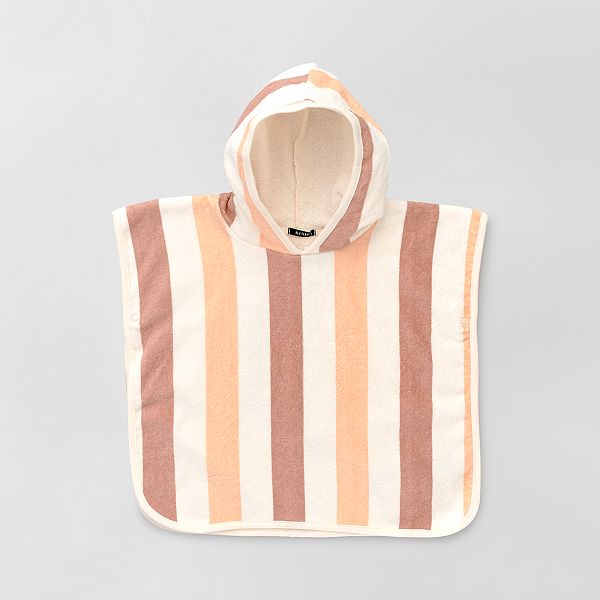 Cape De Bain Fantaisie Bebe Fille Rose Blanc Kiabi 12 00