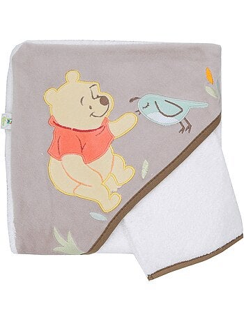 Cape de bain + gant de toilette Disney Winnie Whimsy