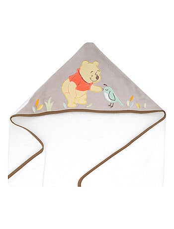 Cape de bain + gant de toilette Disney Winnie Whimsy