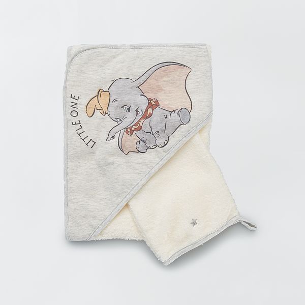 Cape De Bain Gant De Toilette Dumbo Bebe Fille Dumbo Kiabi 15 00