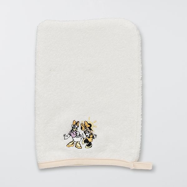 Cape De Bain Gant De Toilette Nala Bebe Fille Blanc Kiabi 15 00