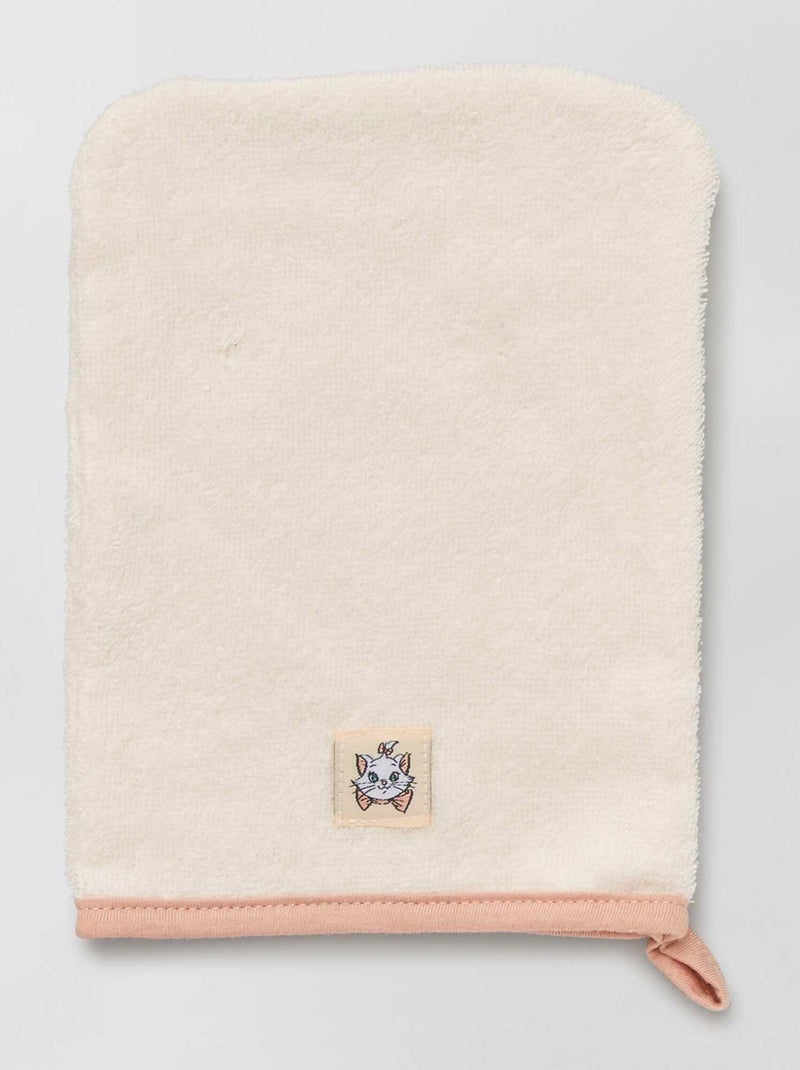 Cape de bain + gant de toilette ROSE - Kiabi