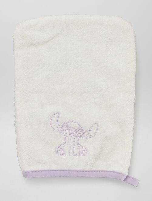 Cape de bain + gant de toilette 'Stitch' - Kiabi