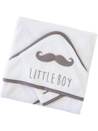 Cape de bain + gant Little Boy (75 x 75 cm)