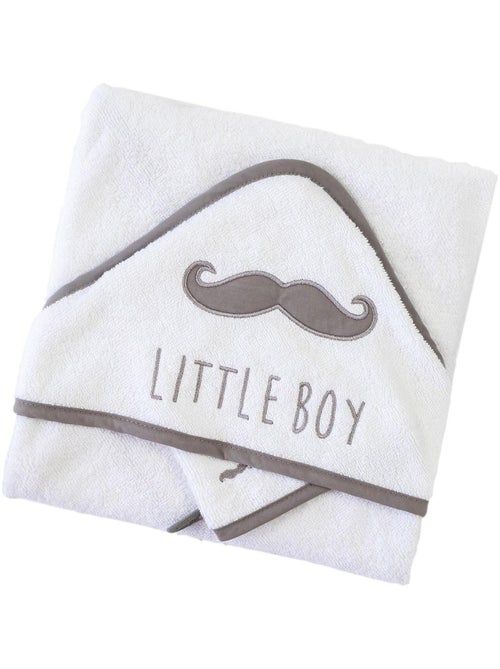 Cape de bain + gant Little Boy (75 x 75 cm) - Kiabi