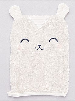 Cape de bain + gant 'Petit Béguin' - Kiabi