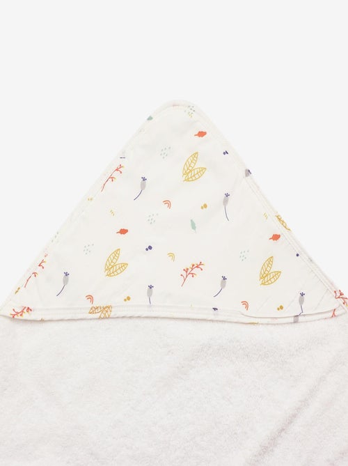 Cape De Bain + Gant Renard (70 X 70 Cm) - Kiabi