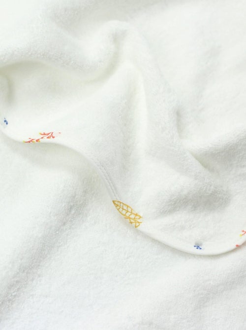 Cape De Bain + Gant Renard (70 X 70 Cm) - Kiabi