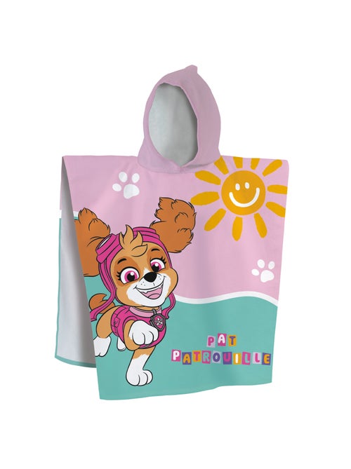 Cape de bain imprimée 100% coton, PAT PATROUILLE SOLEIL - Kiabi