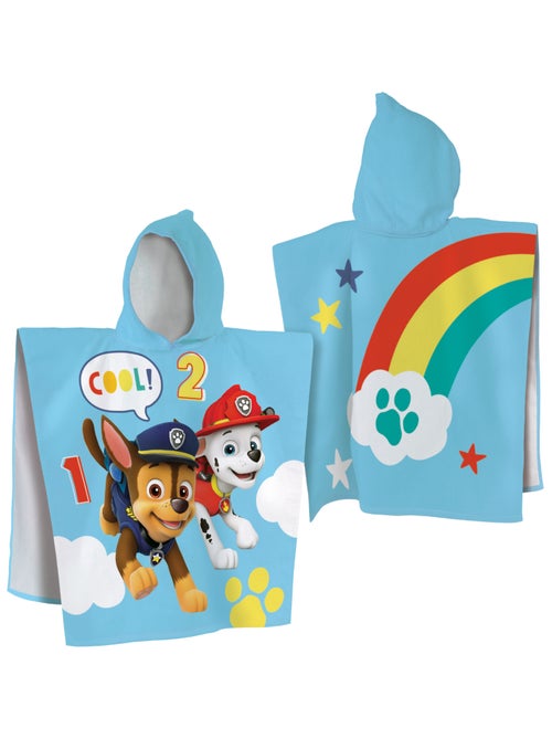 Cape de bain imprimée 100% coton, PAT PATROUILLE SUNSHINE - Kiabi