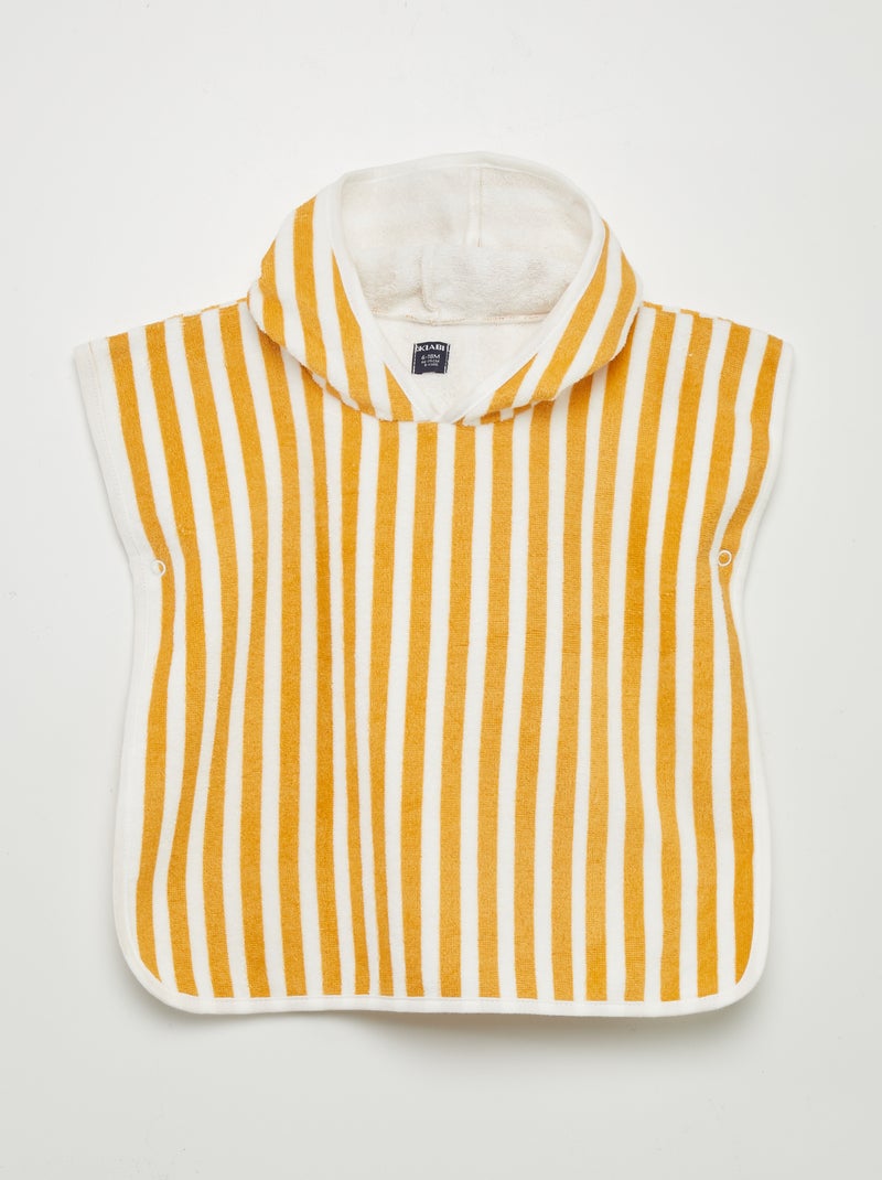 Cape de bain Jaune - Kiabi