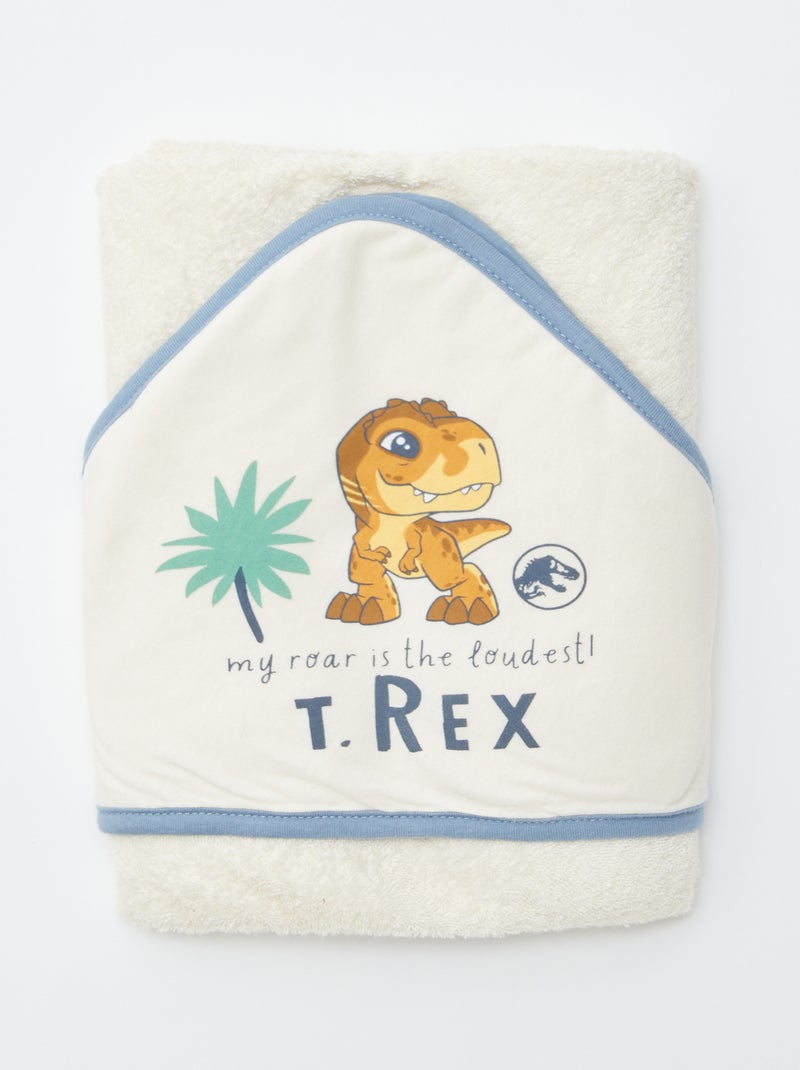 Cape de bain 'Jurassic World' Blanc - Kiabi