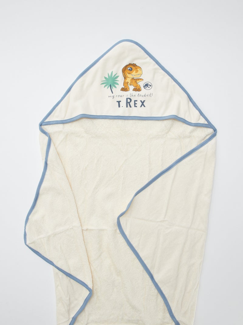 Cape de bain 'Jurassic World' Blanc - Kiabi