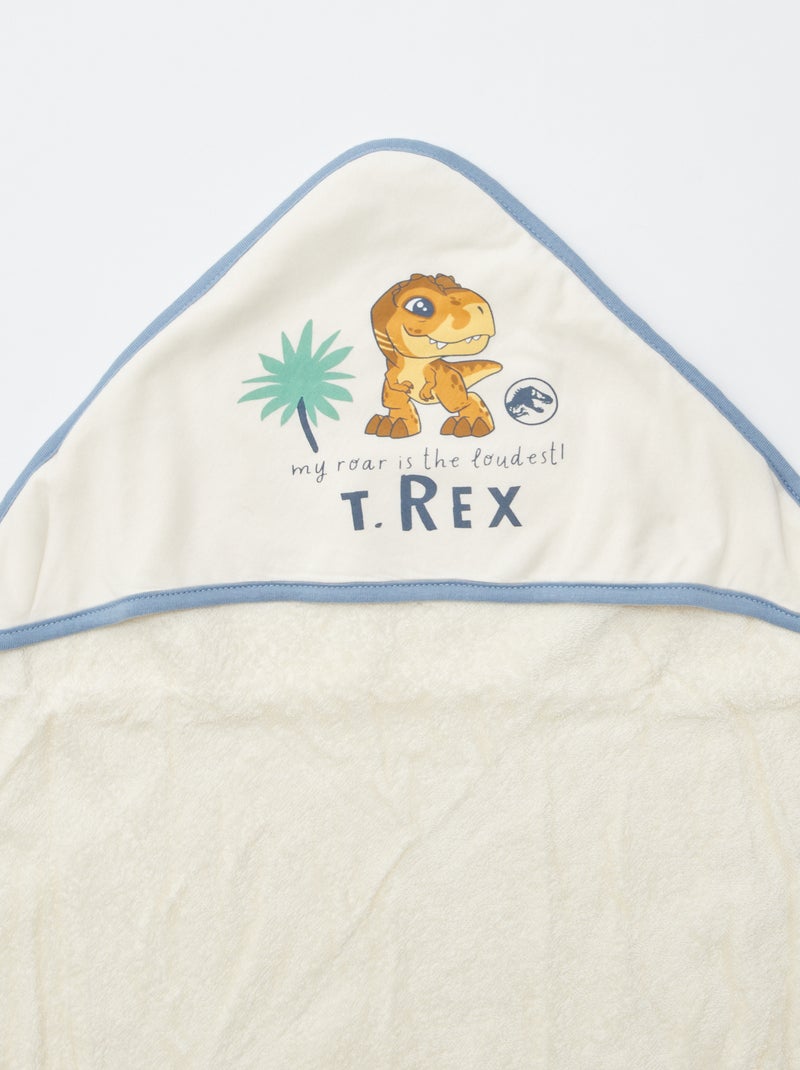 Cape de bain 'Jurassic World' Blanc - Kiabi