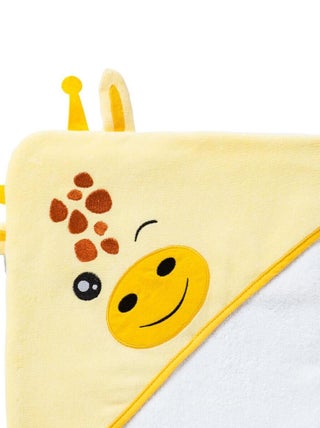 Cape de bain ludique 75x75 cm - Girafe