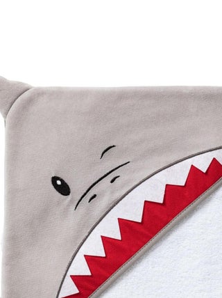 Cape de bain ludique 75x75 cm - Requin