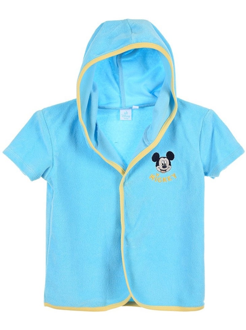Cape de bain mickey mouse | licence officielle Bleu - Kiabi