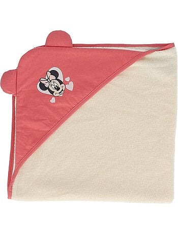 Cape de bain Minnie - 80% coton 20% Polyester