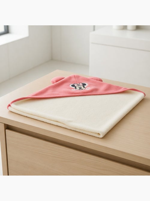 Cape de bain Minnie - 80% coton 20% Polyester - Kiabi