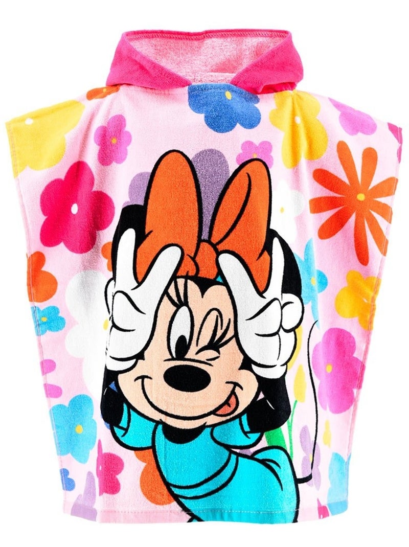 Cape de Bain Minnie Mouse | Licence Officielle Multicolore - Kiabi