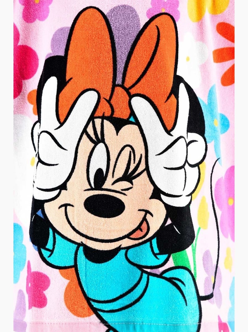 Cape de Bain Minnie Mouse | Licence Officielle Multicolore - Kiabi