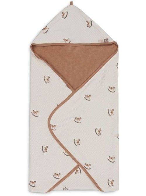 Cape de bain Nostalgic Ride en coton Jollein - Kiabi