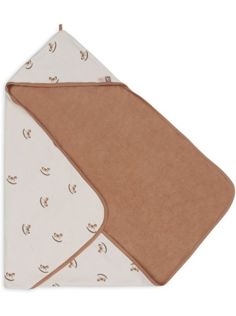 Cape de bain Nostalgic Ride en coton Jollein Multicolore - Kiabi