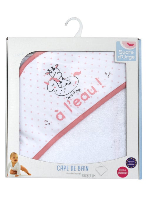 CAPE DE BAIN ODA EPONGE - Kiabi