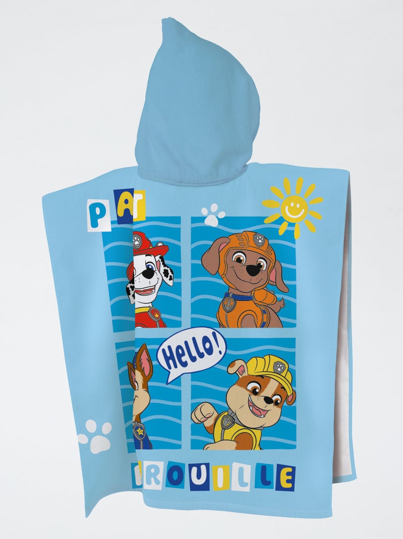 Cape de bain 'Pat'patrouille' Bleu - Kiabi