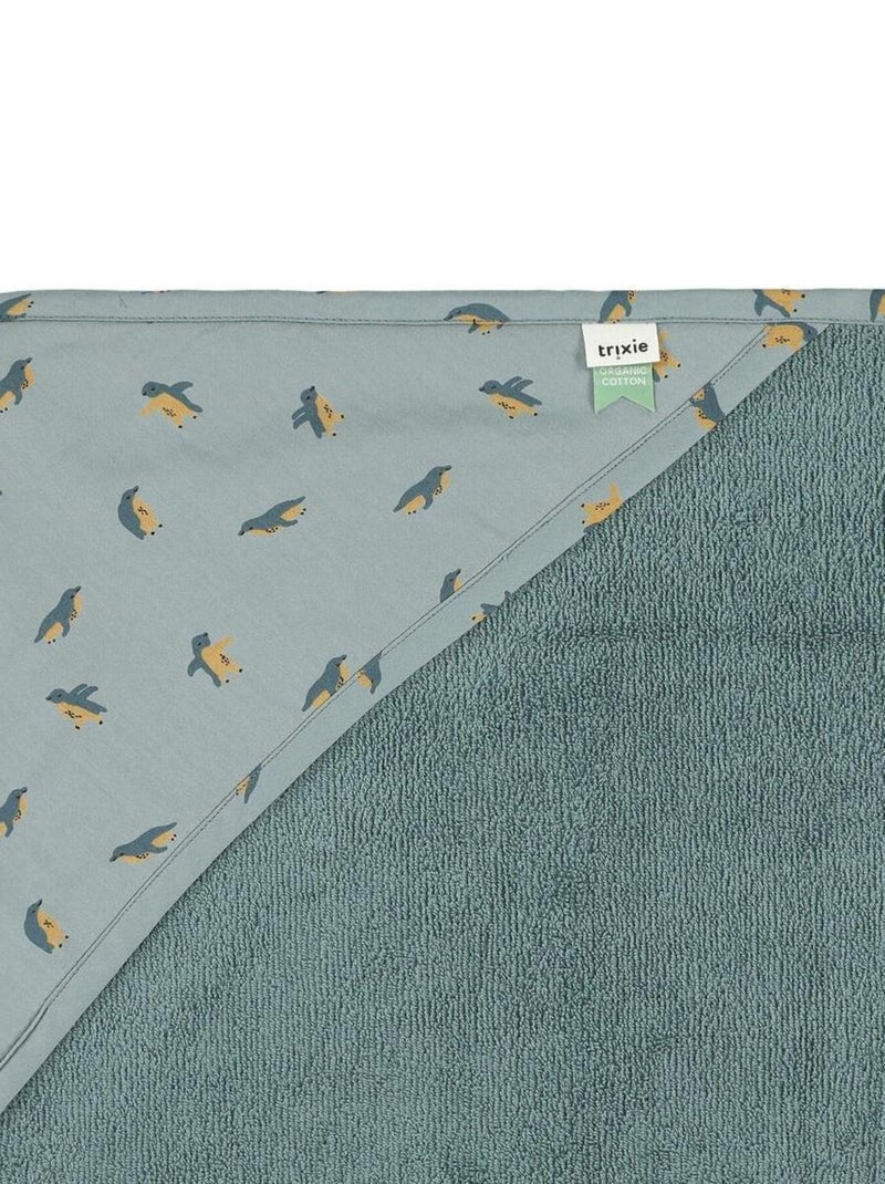 Cape de bain PEPPY PENGUINS bleu Bleu - Kiabi