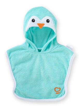 Cape de Bain Pingouin pour poupon 30 cm