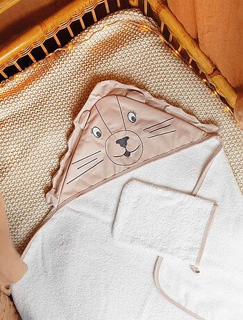 Cape de bain pour bébé