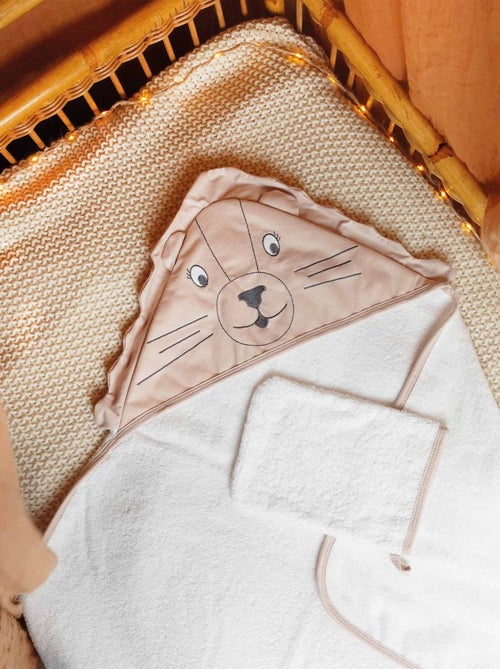 Cape De Bain Pour Bébé - Kiabi