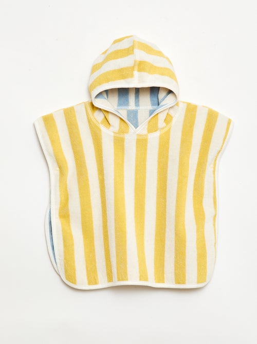 Cape de bain réversible en éponge - Kiabi Cape de bain réversible en éponge - Kiabi