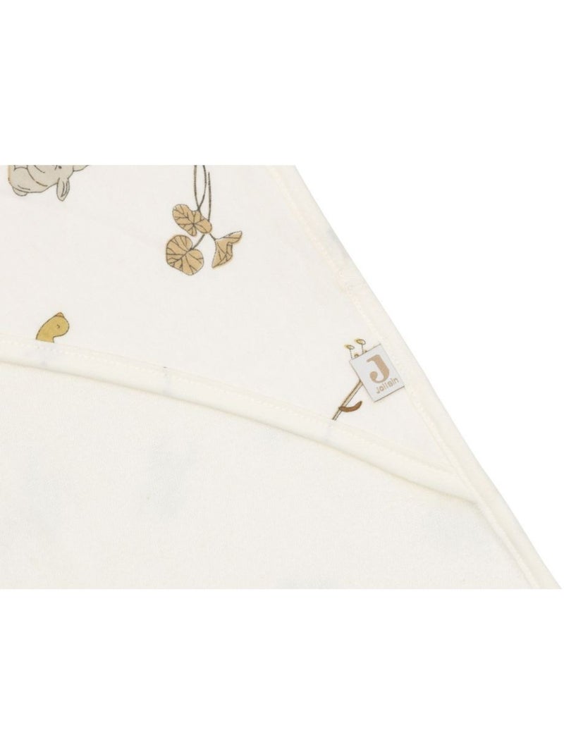 Cape de bain Riverside en coton Jollein Blanc - Kiabi